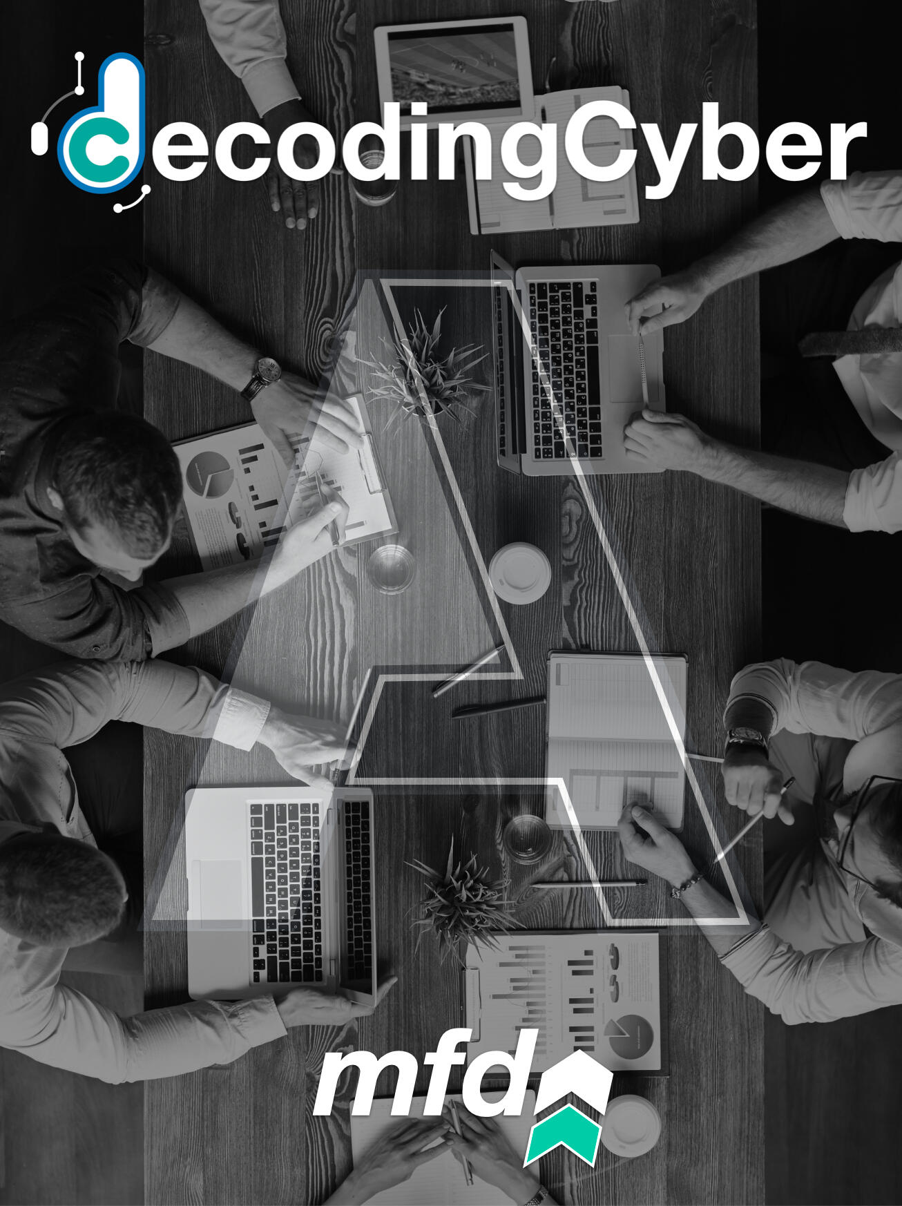 A Table with People and The Anayis Group Logo